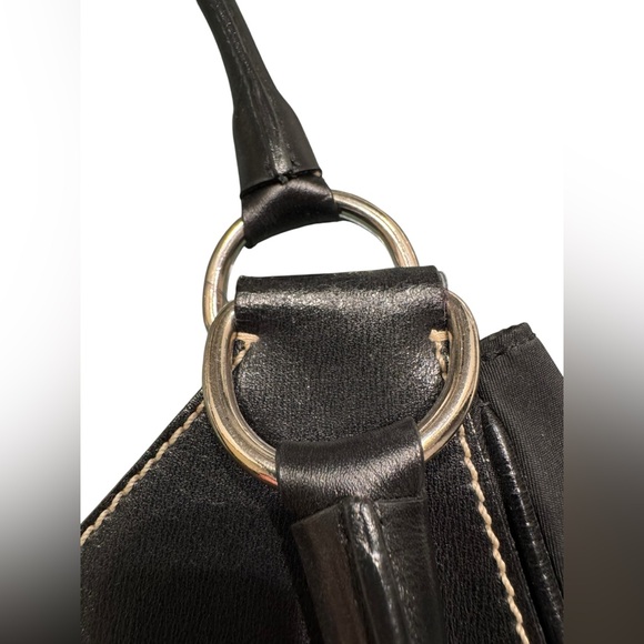 Vintage Prada Nylon Small Handbag. Black. GUC - Picture 7 of 13